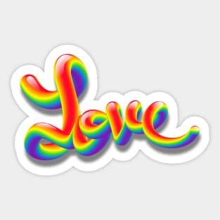 PRIDE LOVE Sticker